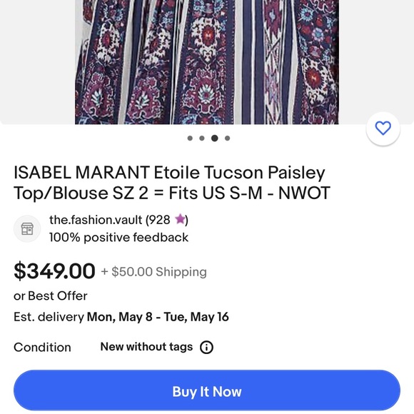 ISABEL MARANT STUNNING TOP! - Picture 5 of 5